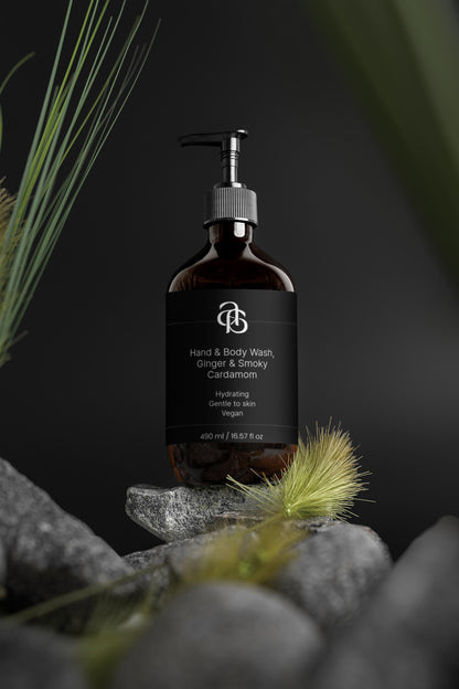 Hand & Body Wash, Ginger & Smoky Cardamom