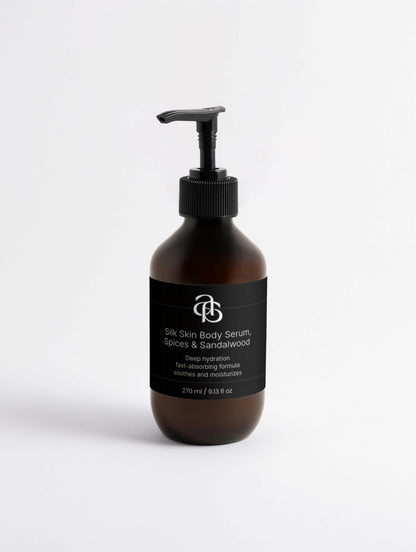 Silk Skin Body Serum, Spices & Sandalwood