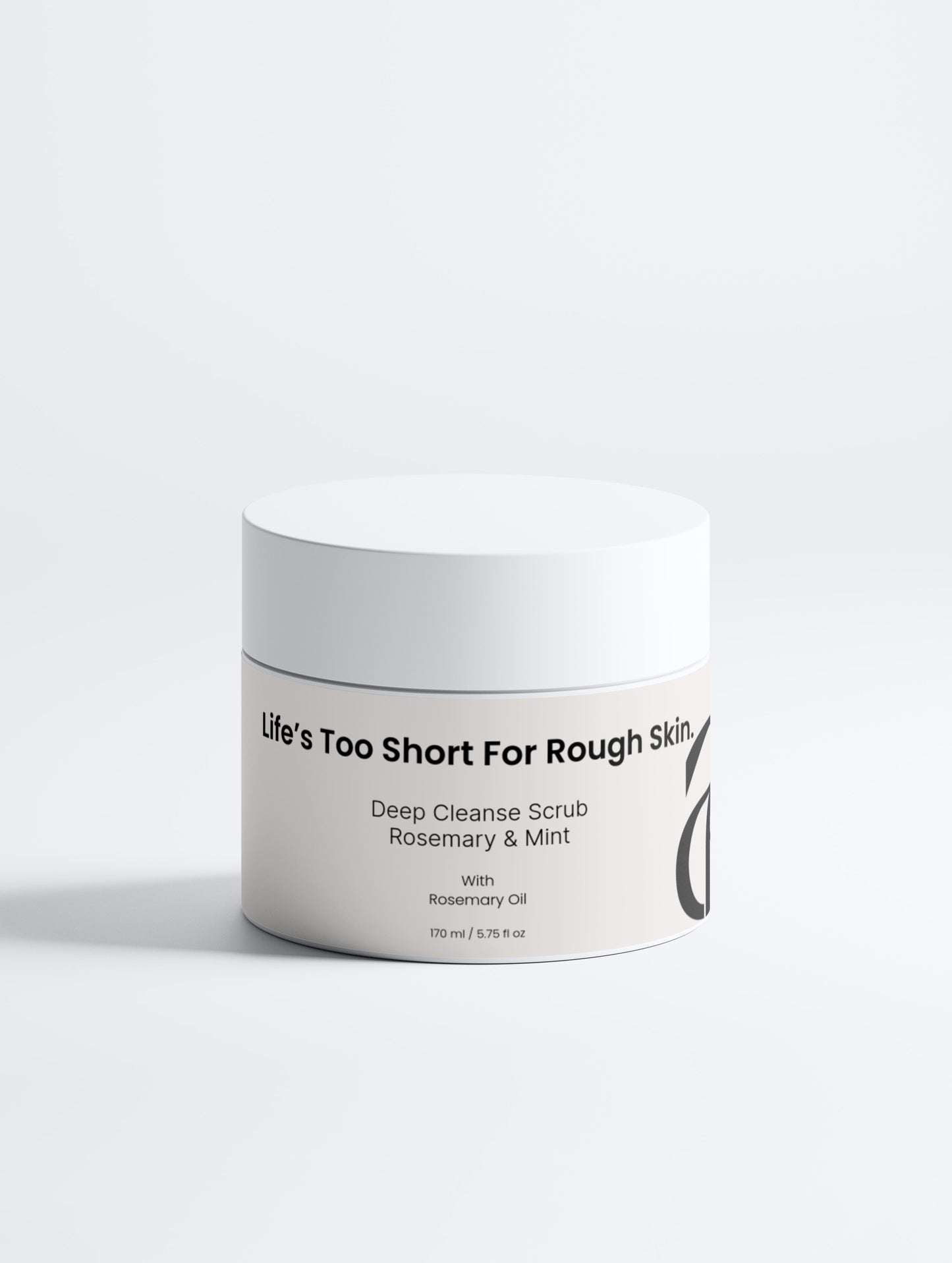 Tiefenreinigendes Kopfhaut Peeling, Rosmarin & Minze