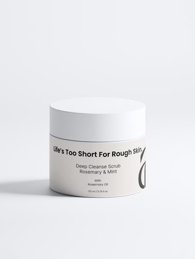 Deep cleansing scalp scrub, rosemary & mint