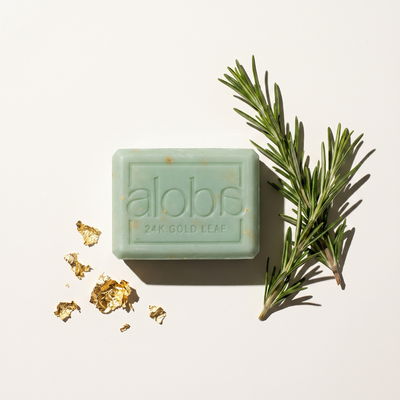 24K Gold Rosemary Soap