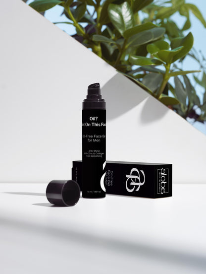 Ölfreies Zink Gesichtsgel für Männer