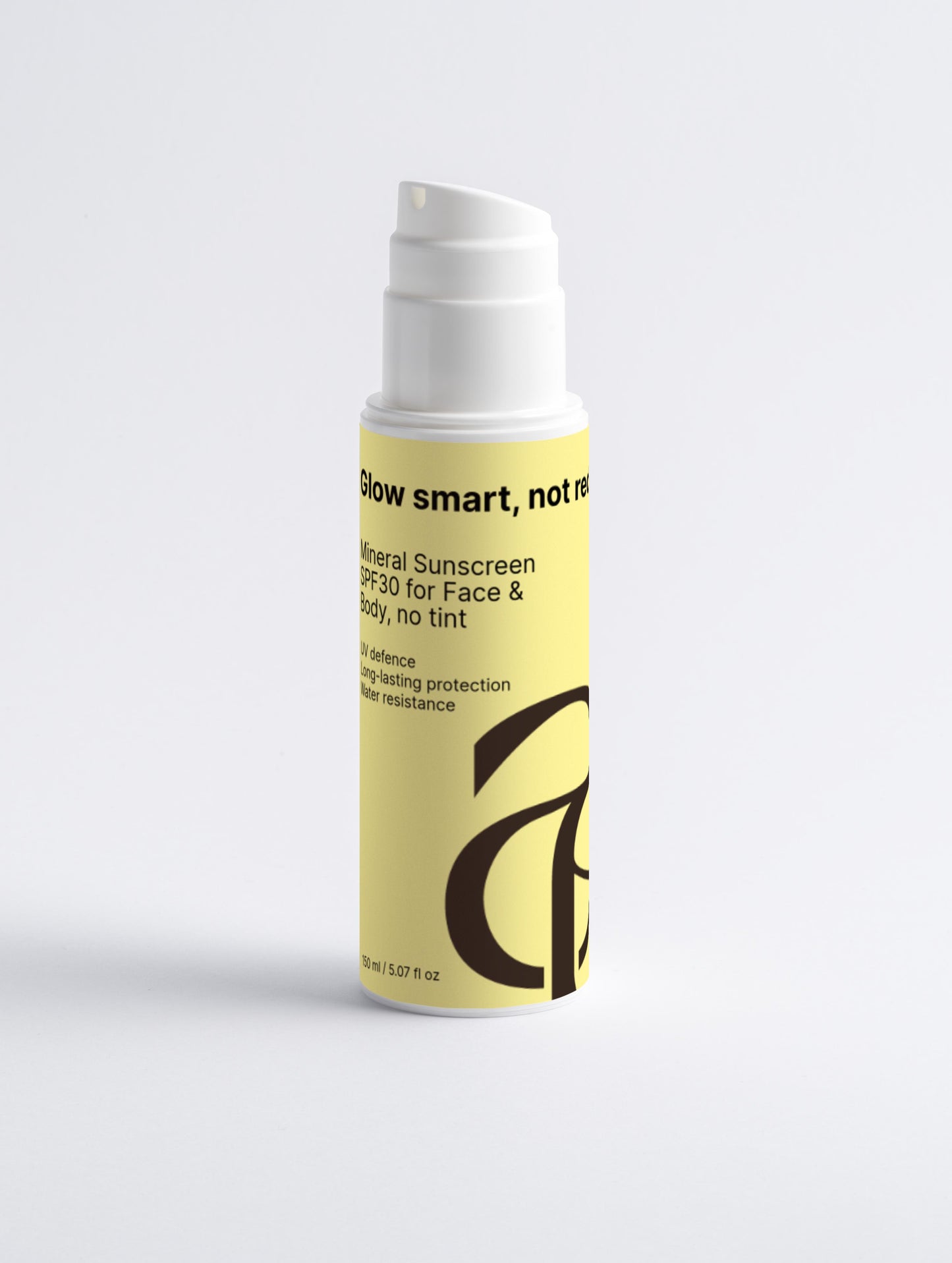 Mineral Sunscreen SPF30 for Face & Body, no tint