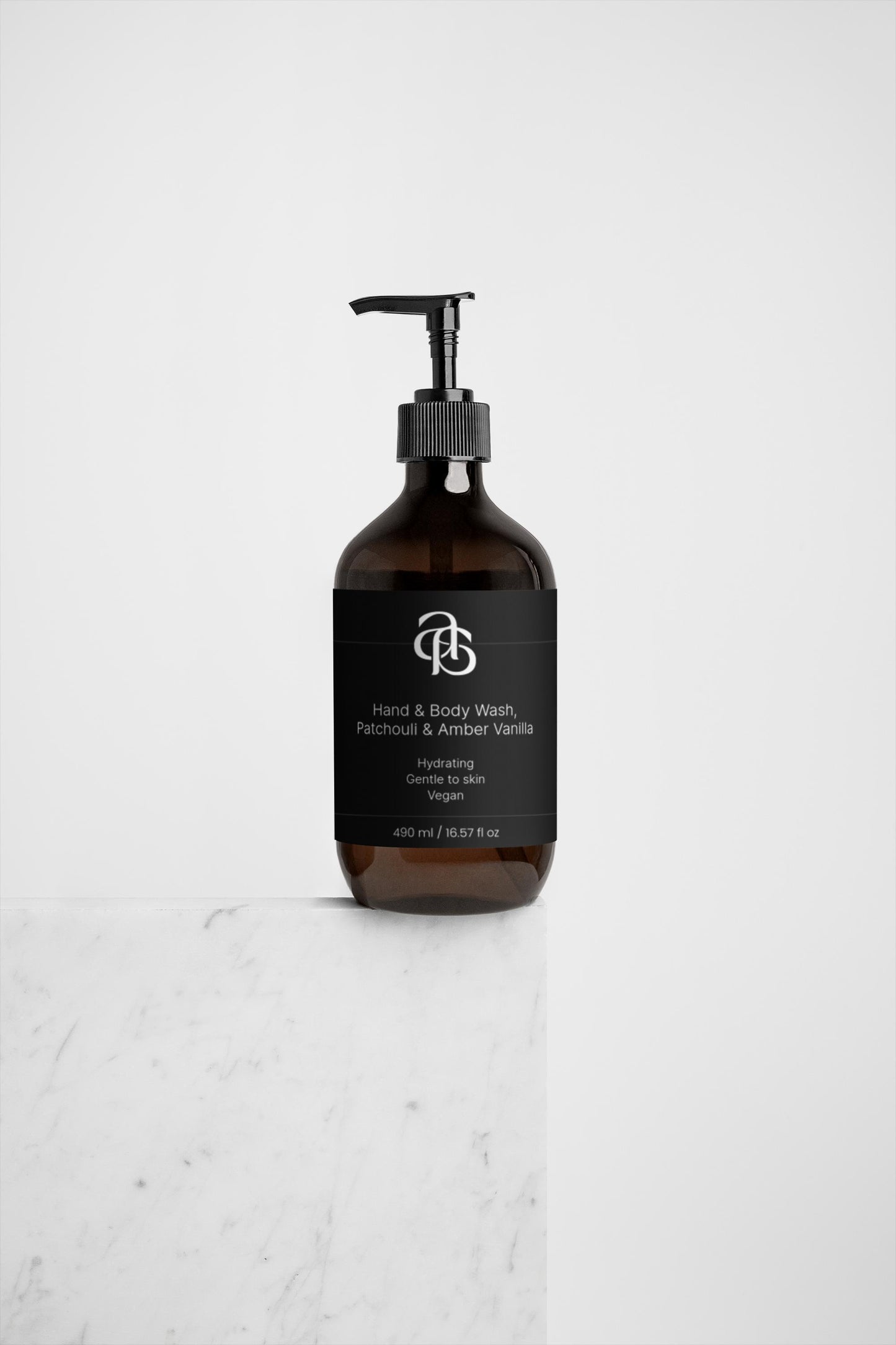 Hand & Body Wash, Patchouli & Amber Vanilla