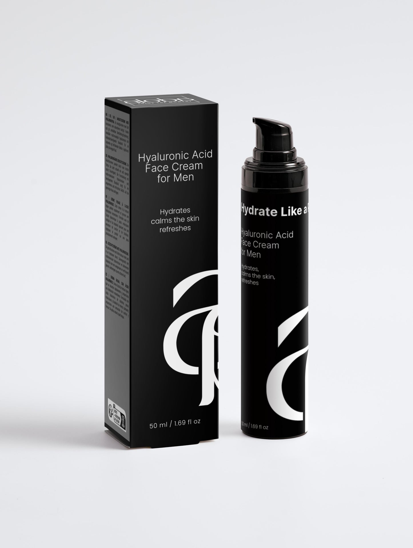 Hyaluronsäure-Gesichtscreme für Männer