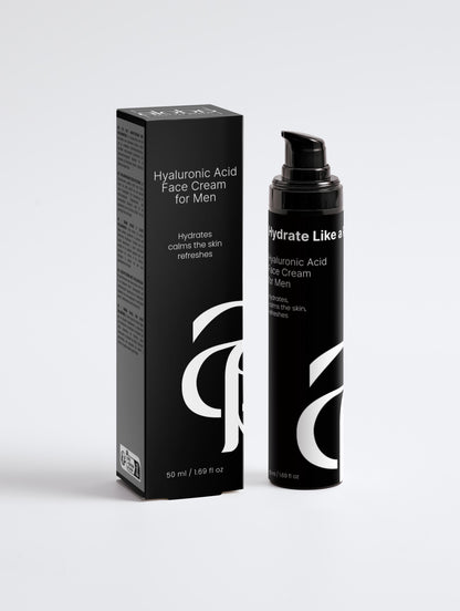 Hyaluronsäure-Gesichtscreme für Männer