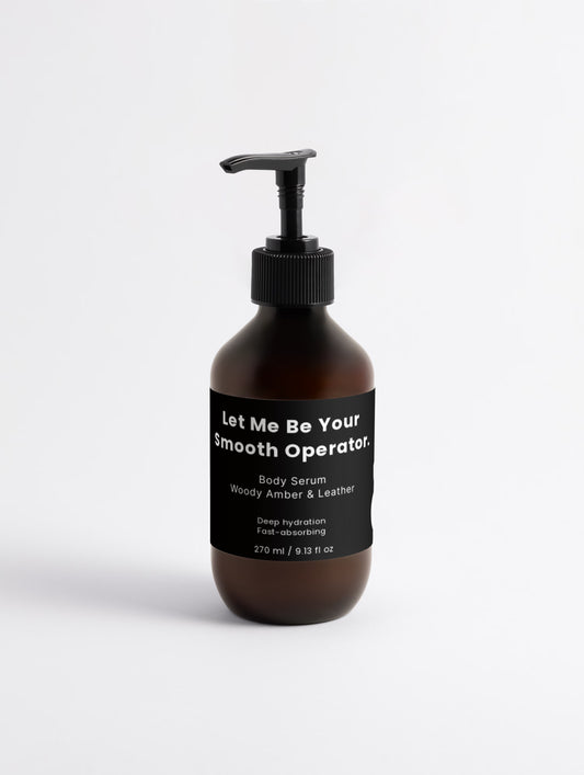 Silk Skin Body Serum, Woody Amber & Leather