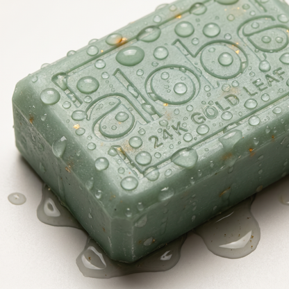 🌿 Aloba 24K Gold Rosemary Soap