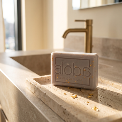 💜 Aloba 24K Gold Lavender Soap
