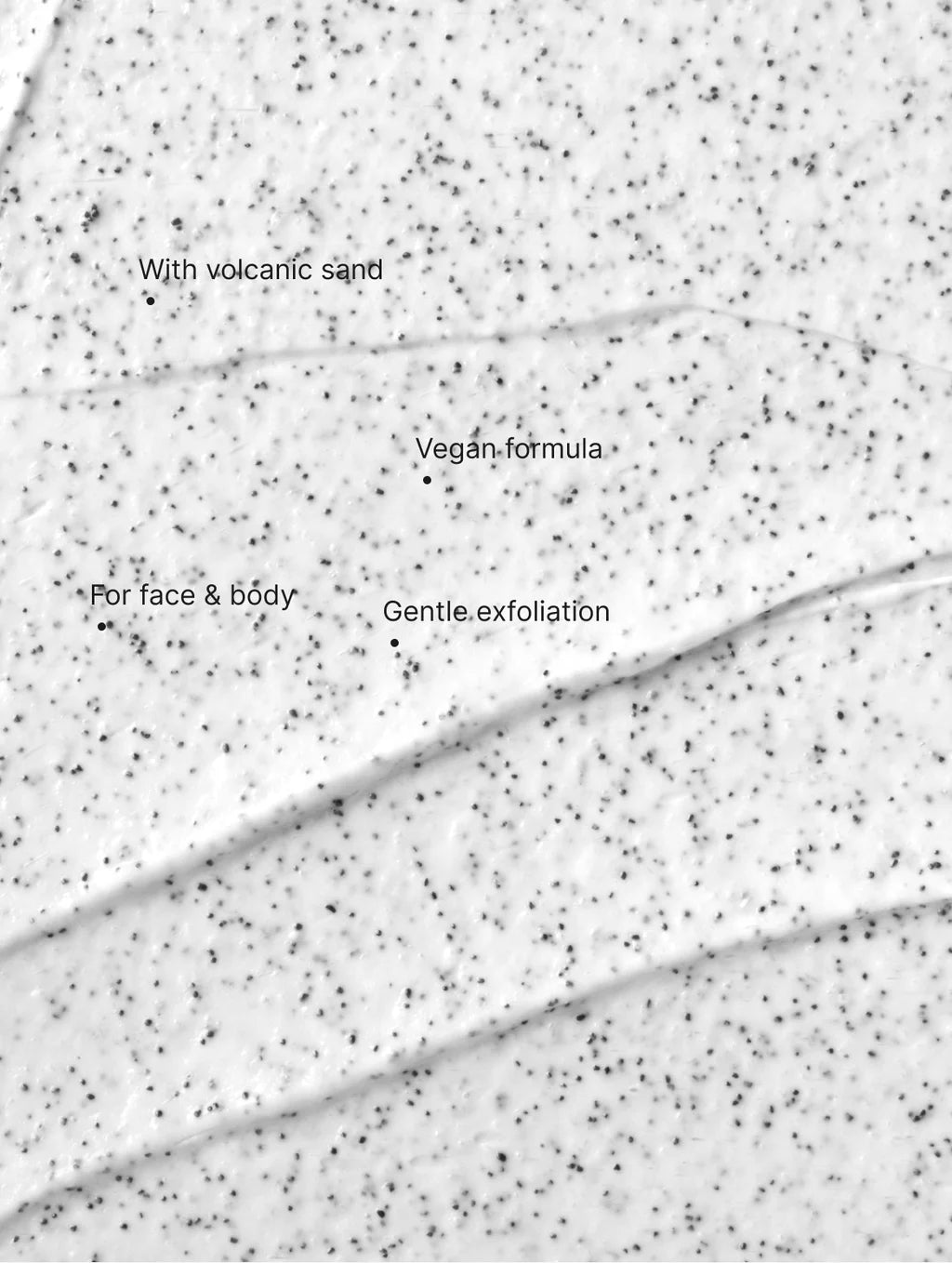 Gesichts- und Körperpeeling mit Vulkansand